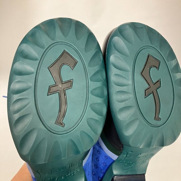 *BRAND NEW* Fluevog 2016 Hopefuls VOW, Blue/Green, Size 9.5 (best for 8/8.5)! - Picture 8 of 11